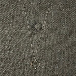 Sterling silver necklace and pendant